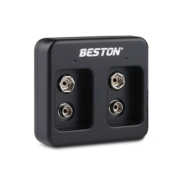 Beston M7005 Siyah 2 x 9V Pil Şarj Cihazı