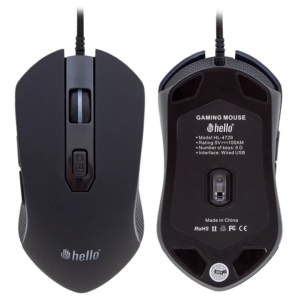 HELLO HL-4729 KABLOLU GAMING MOUSE - 2