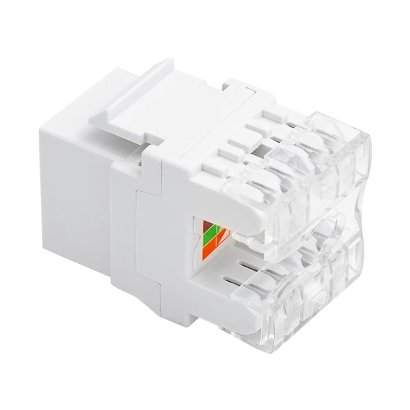 RJ45 CAT6 ŞASE 180 DERECE KEYSTONE JACK - 3