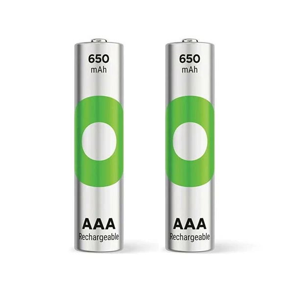GP RECYKO 650 MAH R03 AAA ŞARJLI 2Lİ İNCE KALEM PİL GP65AAAHCER21-2TLB2 (GPRHCH63E041 - 2