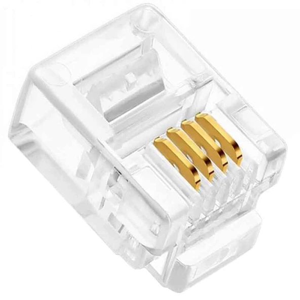 Powermaster Telefon Soketi Rj11 6p/4c 100lük Paket