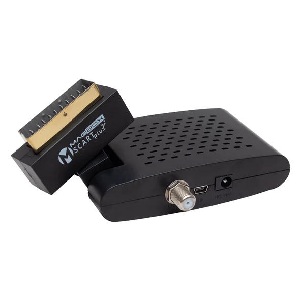 MAGBOX SCART PLUS TKGSLİ MİNİ SD SCART UYDU ALICISI - 2