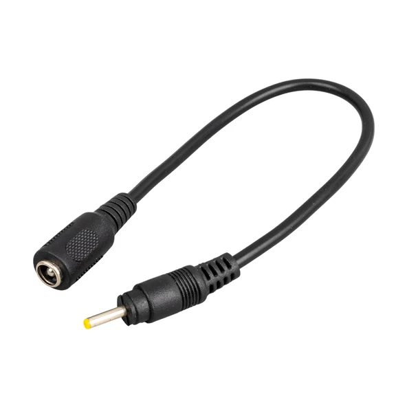 POWERMASTER 5.5*2.1 DİŞİ / 2.5*0.7 ERKEK 30 CM DC KABLO ÇEVİRİCİ - 2