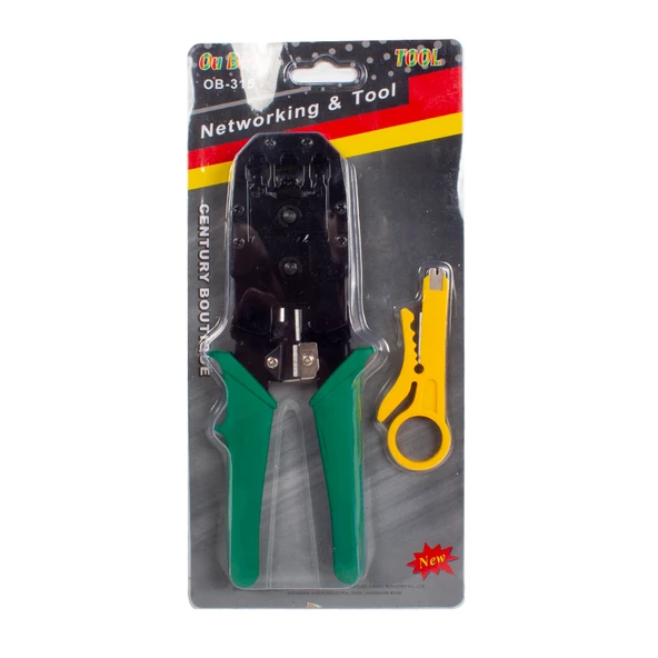 POWERMASTER PM-315 RJ45-RJ12-RJ11 3LÜ SOKET SIKMA PENSESİ - 3