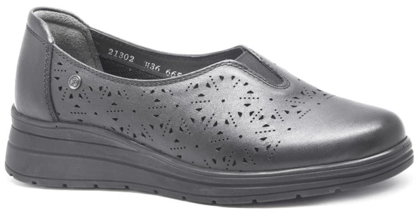 Forelli Mels 21302 Siyah Bayan Ayakkabı Comfort ürün görseli