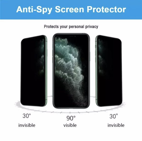 BLUE SPECTRUM HAYALET EKRAN KORUYUCU IPHONE 12 - Resim 3