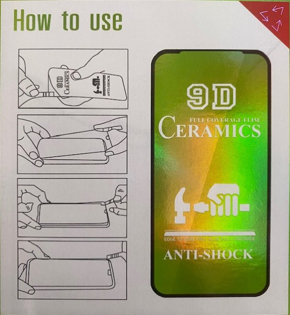 BLUE SPECTRUM CERAMIC EKRAN KORUYUCU IPHONE 14 PLUS - Resim 2