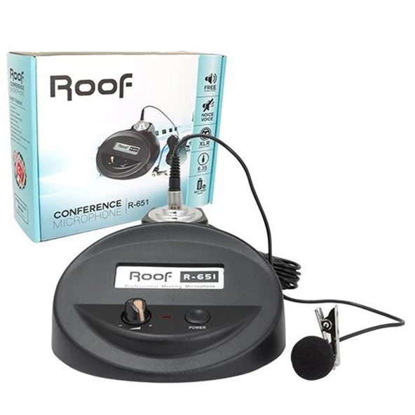 ROOF R-651 CAMİ YAKA MİKROFONU - 3