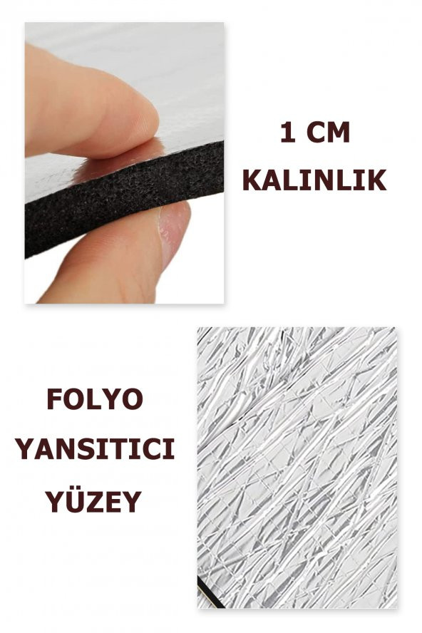 5 Adet Petek Kalorifer Arkası Isı Yalıtım Izolasyon Levhası Radyatör Arkalığı Plaka - 4