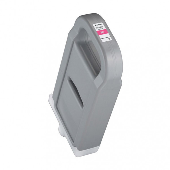 PlotterSarf Canon PFI-707 M (Magenta) Kırmızı Plotter Orijinal Mürekkep Kartuş 700 ml. (9823B001) - Resim 2