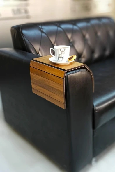 adımshops Ahşap Katlanır Sehpa-her Koltuğa Uyumlu