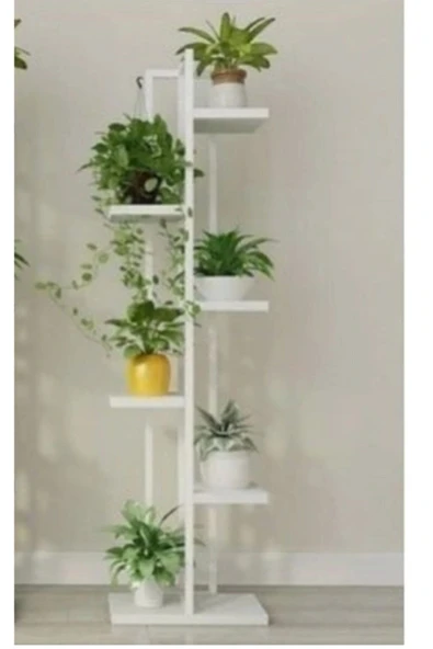 adımshops Çiçeklik 6 Bölmeli Sehpa - 2