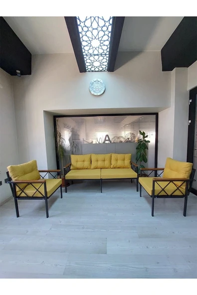 adımshops Safir 3 1 1 Bahçe,balkon,teras,cafe,çay Seti,oturma Grubu,koltuk Takımı 3lütakımlar - 1