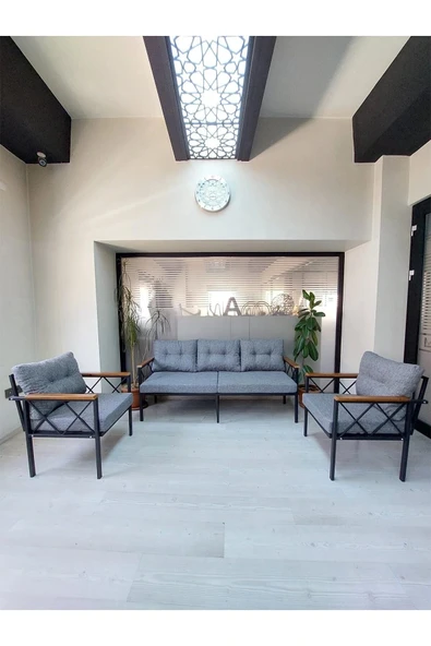 adımshops Safir 3 1 1 Bahçe,balkon,teras,cafe,çay Seti,oturma Grubu,koltuk Takımı,3lütakımlar,ofis Koltuğu - 1