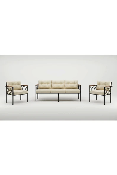 adımshops Safir Balkon-bahçe-kafe Çay Seti Koltuk Oturma Takımı-oturma Grubu