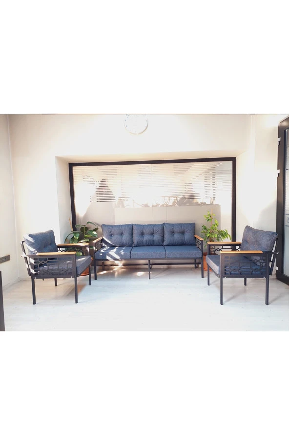 adımshops Balkon-bahçe-kafe-çay Seti-koltuk Oturma Takımı-oturma Grubu Çstakımlazer