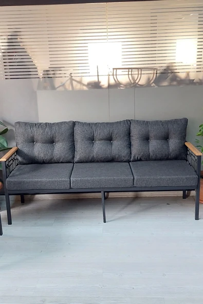 adımshops İnci 3'lü Lazer Bahçe,balkon,teras,cafe,çay Seti,oturma Grubu,lazer Koltuk Takımı 3lütekliler - 2