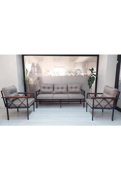 adımshops Safir 3 1 1 Bahçe,balkon,teras,cafe,çay Seti,oturma Grubu,koltuk Takımı,ofis Koltuk