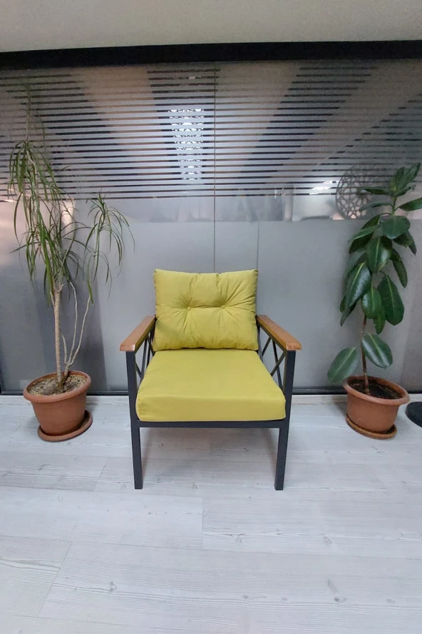 adımshops Balkon-bahçe-kafe Çay Seti Koltuk Oturma Takımı-oturma Grubu