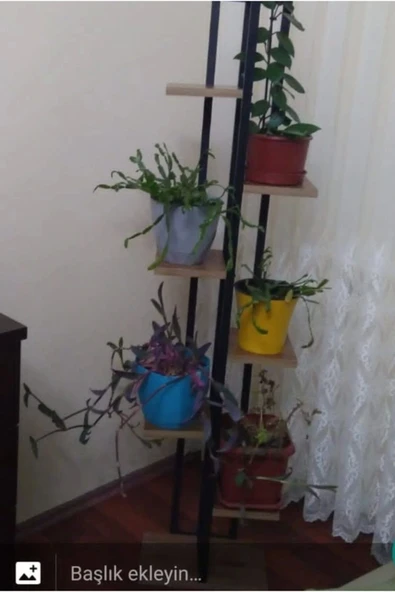 adımshops 7 Bölmeli Çiçeklik, Saksılık, Çiçeklik Standı - 3