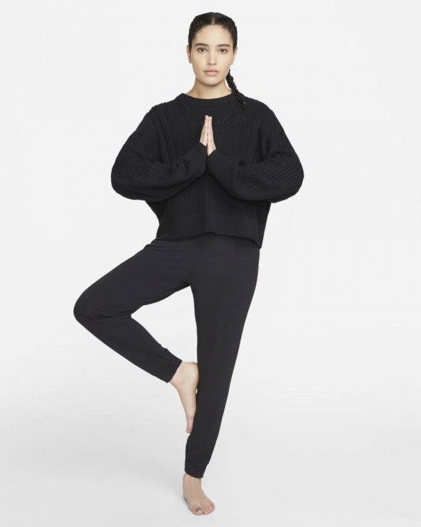 Nike Yoga Dri-FIT 7/8 Fleece Kadın Jogger Eşofman Altı