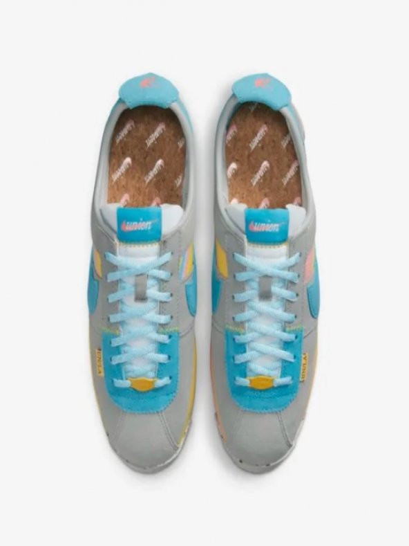 Nike Union LA x Nike Cortez Smoke Grey Gri Renk Sneaker Ayakkabı - 4