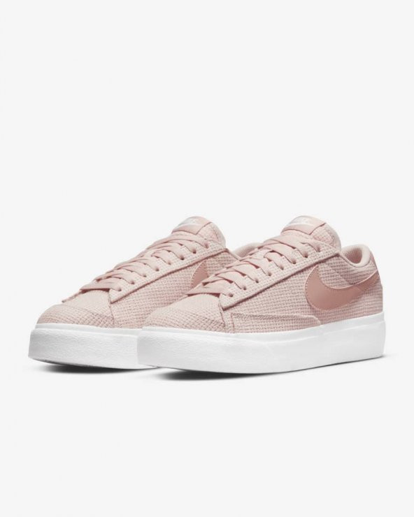 Nike Blazer Low Platform Pembe Renk Kadın Sneaker Ayakkabı