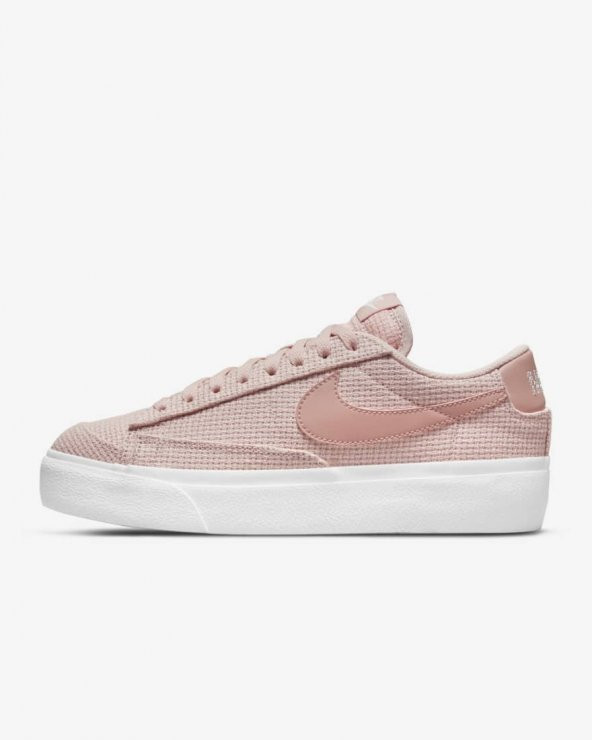 Nike Blazer Low Platform Pembe Renk Kadın Sneaker Ayakkabı - 4