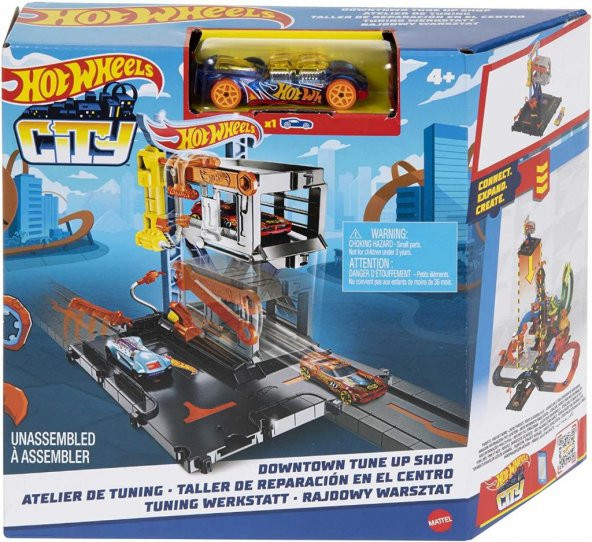 Hot Wheels Şehir Hayatı Serisi Downtown Tune Up Shop HDR24-HDR25 - 5
