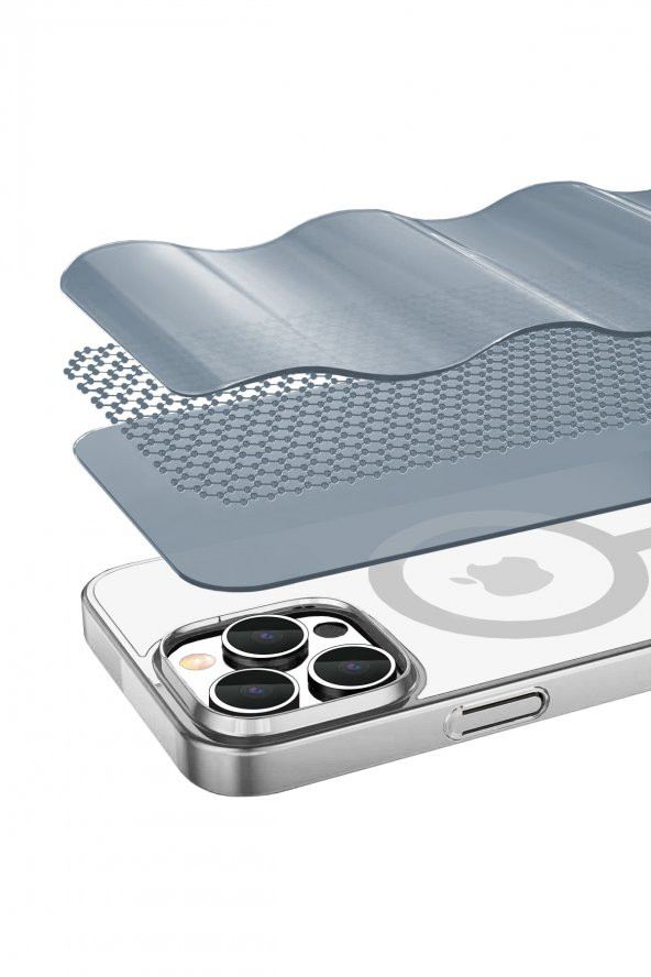 Buff Iphone 14 Pro Magsafe Slim Fit Case Silver - 3