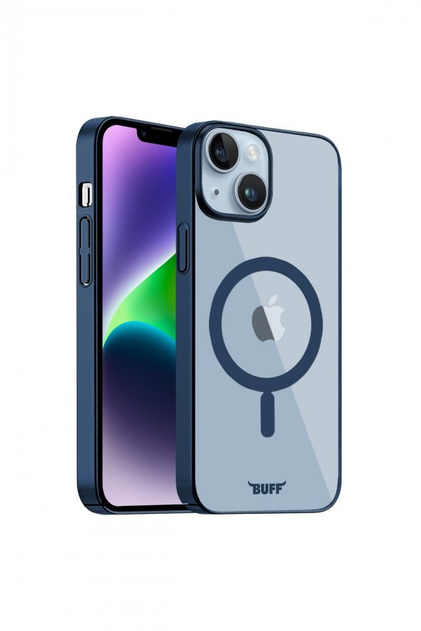 Buff Iphone 14 Plus Magsafe Slim Fit Case Dark Blue - 2