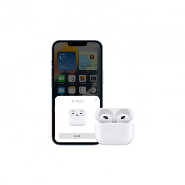 Apple AirPods 3.Nesil Bluetooth Kulaklık MME73TU/A (Apple Türkiye Garantili) - 6