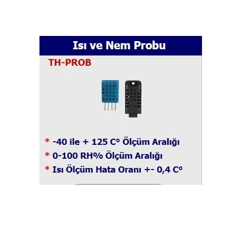 Electrosec TH-PROB Isı ve Nem Probu ürün görseli 1