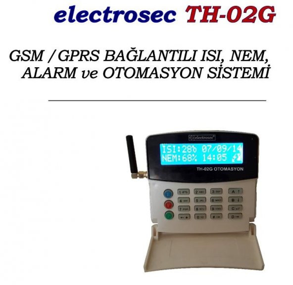 Electrosec TH-02G Isı ve Nem Kontrolü / Soğuk Hava Araçları İçin İdeal Çözüm 1 Prob +16V Adaptör