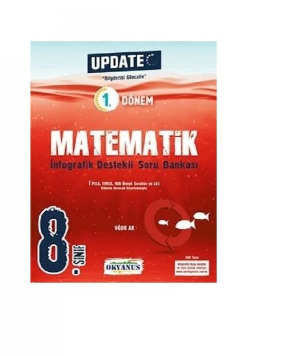 Okyanus Yayıncılık 8. Sınıf Update 1. Dönem İnfografik Destekli Matematik Soru Bankası - 2