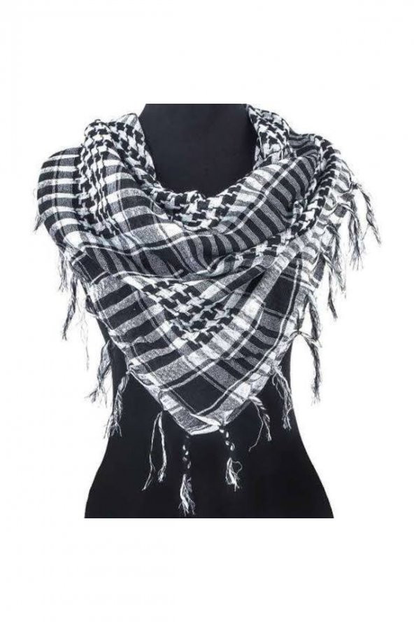 Siyah Beyaz Etnik Puşi Askeri Puşi - 2