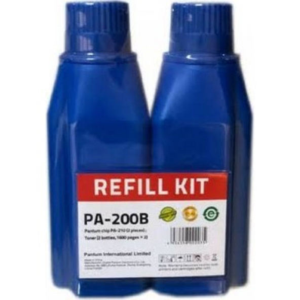 PANTUM PA-200B ORİJİNAL REFİL KİT Pantum PA-210EV P2200-2500-6550-6600NW Black