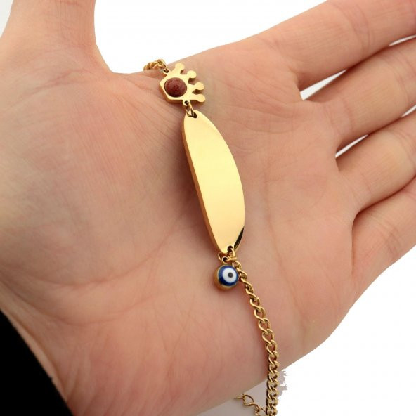 Paslanmaz Çelik İsme Özel Kadın Bileklik İsimli Çocuk Bileklik - 2