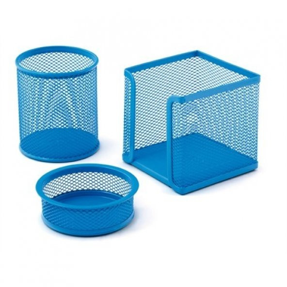 MAS KALEMLİK 3 LÜ SET 505 MAVİ