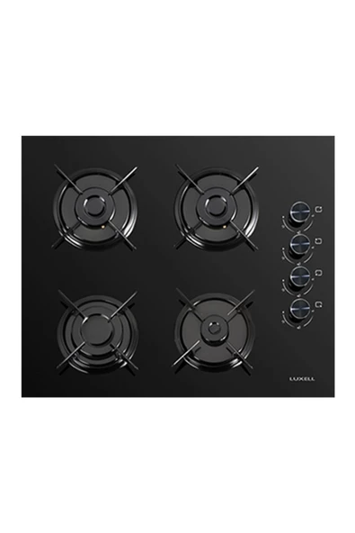 Luxell 88 Litre Süper Kristal Siyah Ankastre Set New Series - 7