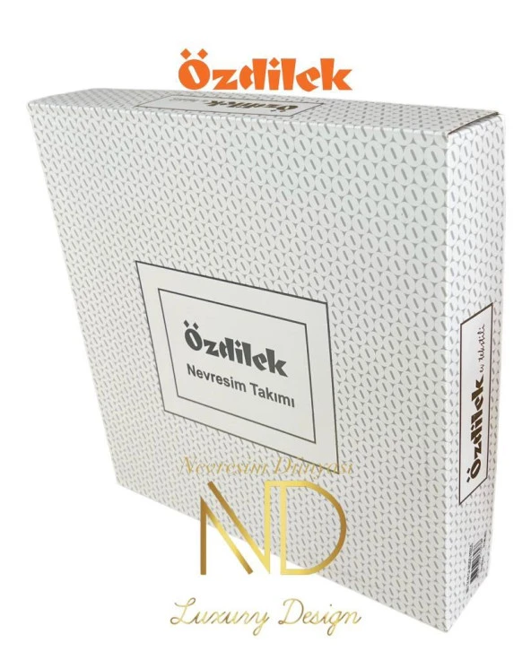 Özdilek Çift Kişilik Ranforce Nevresim Takımı Rosebud Sarı - Resim 3