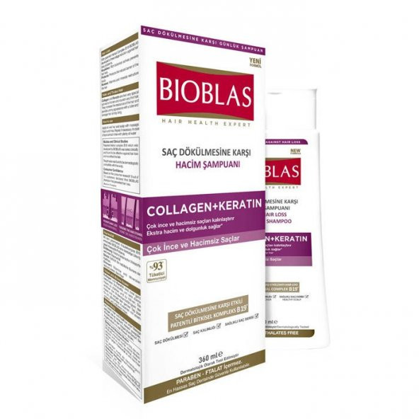 Bioblas Hacim Collagen 360 Ml