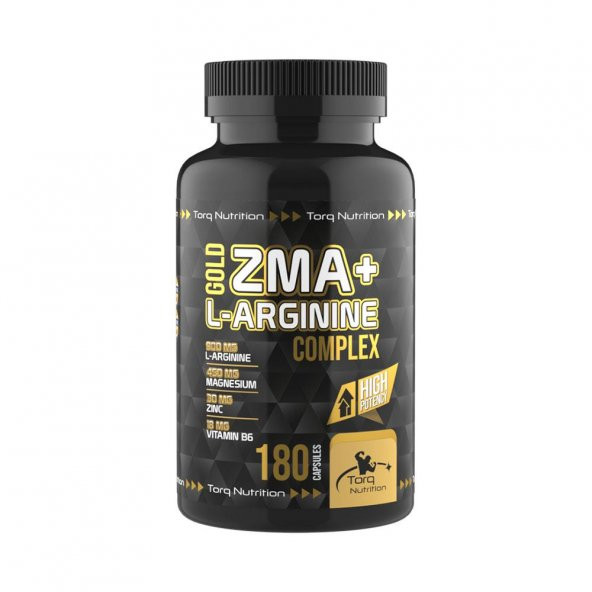 Torq Nutrition Gold ZMA + L-Arginine Complex 180 Kapsül