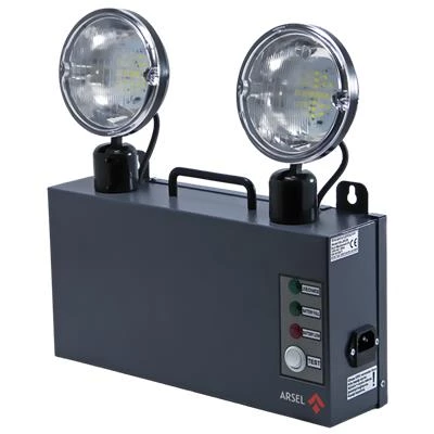 Arsel Dali Versalite Led VSL226/1 Acil Aydınlatma Armatürü Kesintide 60 Dak. Yanan 2X1000 Lümen - 2