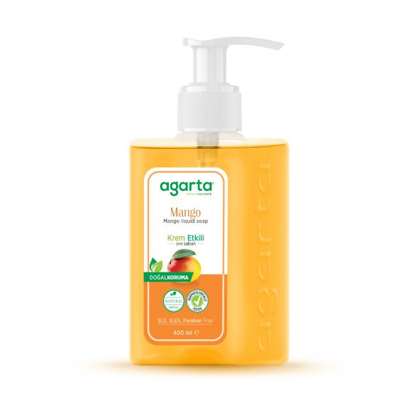 Agarta Doğal Mango Sıvı Sabun 400 ml