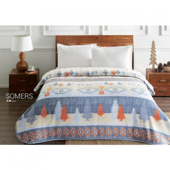 TAÇ SOMERS ÇK POLYESTER BATTANİYE MAVİ