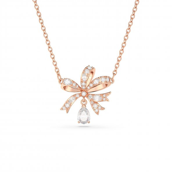 5656741 Swarovski Kolye Volta:Pend Bow Cry/Ros