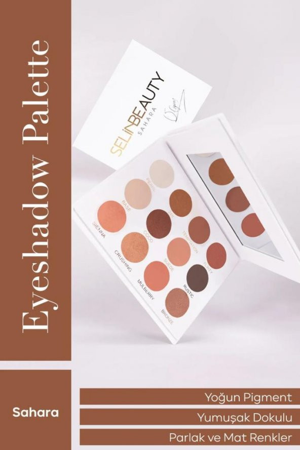 Selin Beauty Sahara 12’li Far Paleti