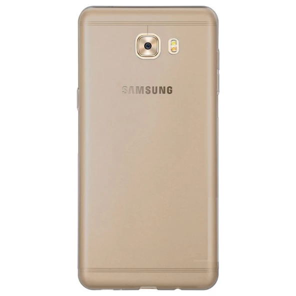 Smcase Samsung Galaxy C9 Pro Darbe Emicili Silikon Kılıf - 2