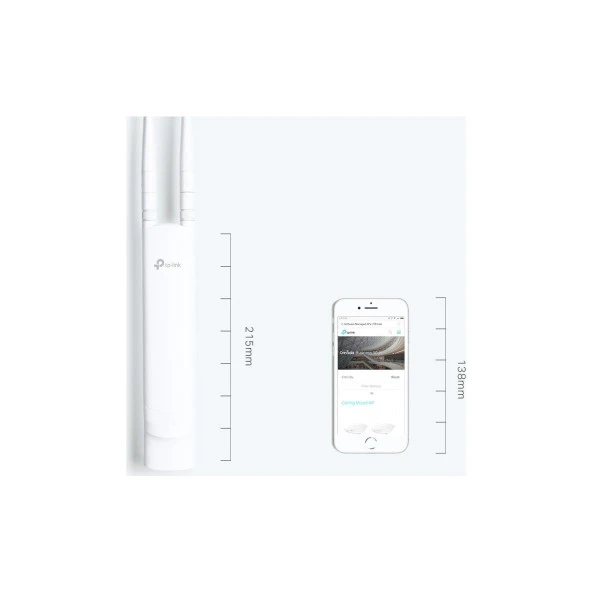 Tp-Link Outdoor 300 Mbps Kablosuz Dış Mekan Access Point Kablosuz N Açık Alan Erişim Noktası - 4